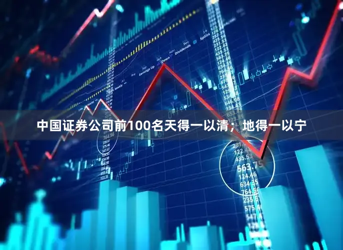 中国证券公司前100名天得一以清；地得一以宁